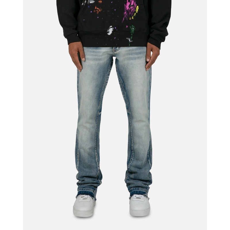 MNML B484 Flare Denim Jeans Blue 28