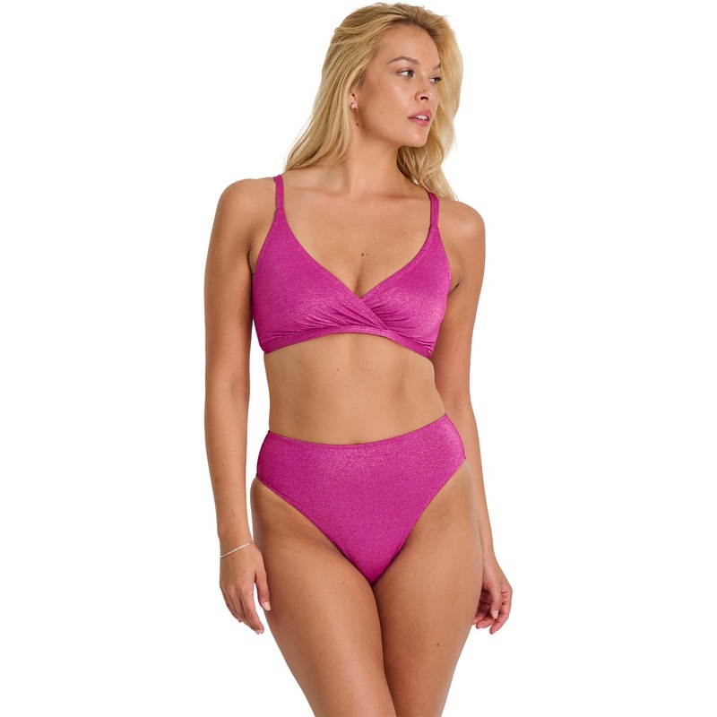 Everyday Sunday Shiny D-Cup Bikini Top – Women’s