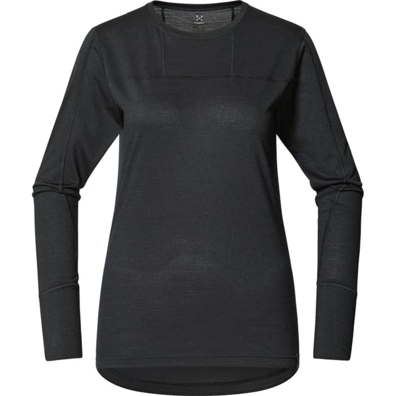 Haglfs Natural Blend Tech Crew Neck Base Layer Top – Women’s