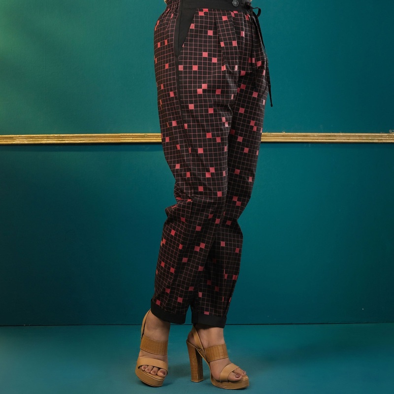 Women Multi-Color Printed Bottom 2XL MULTI COLOR