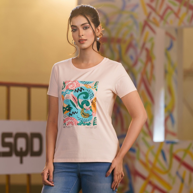 Womens T-Shirt-Pink 2XL PINK