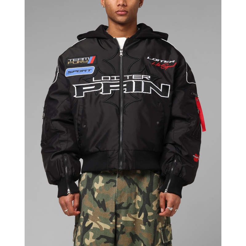 Loiter Performance F-16 Jacket Black XS