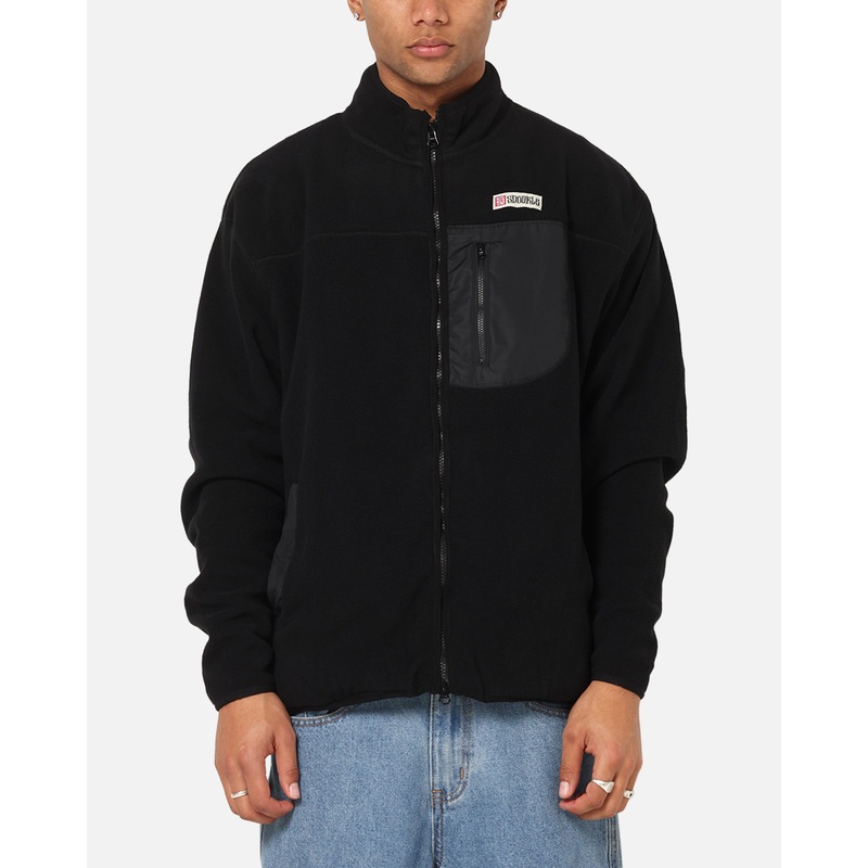 S Double Polar Fleece Jacket Black S