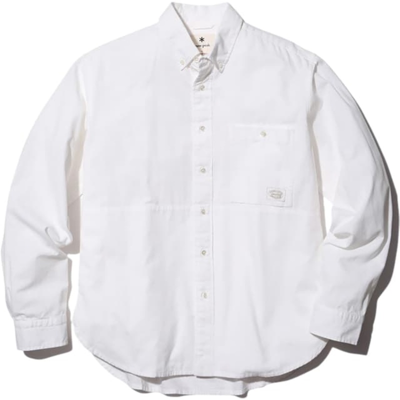 Snow Peak Organic Cotton Poplin Button-Down Shirt – Men’s
