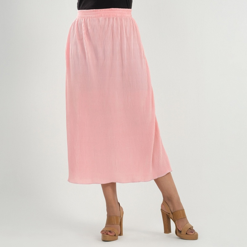 Womens Pink Flair Skirt 28 PINK