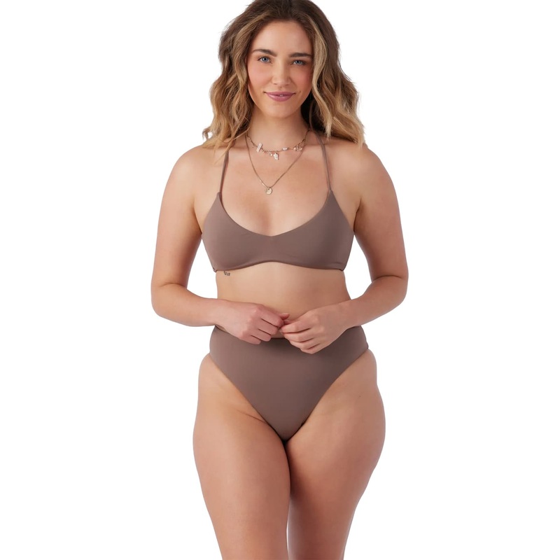 O’Neill Saltwater Solids Huntington Solid Bralette – Women’s