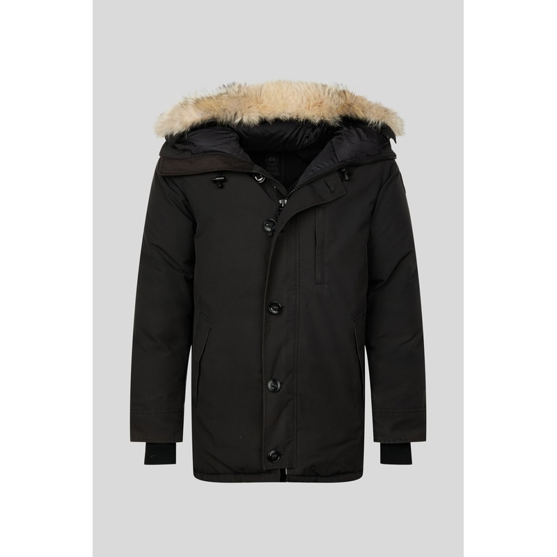 Chateau Parka Black Label with Hood Trim L Good