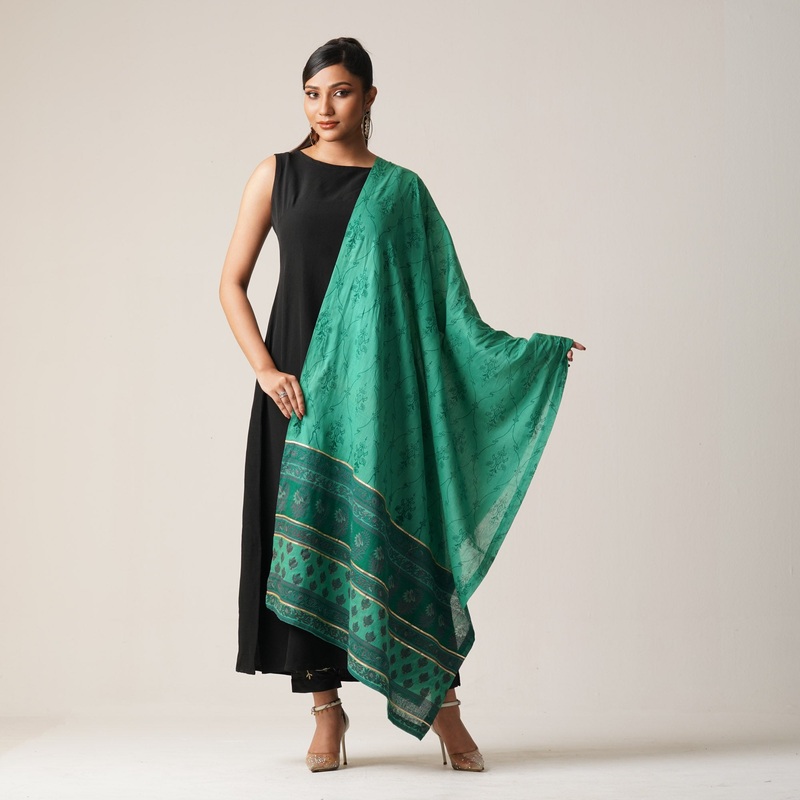 Womens Ethnic Orna-Green N/A GREEN