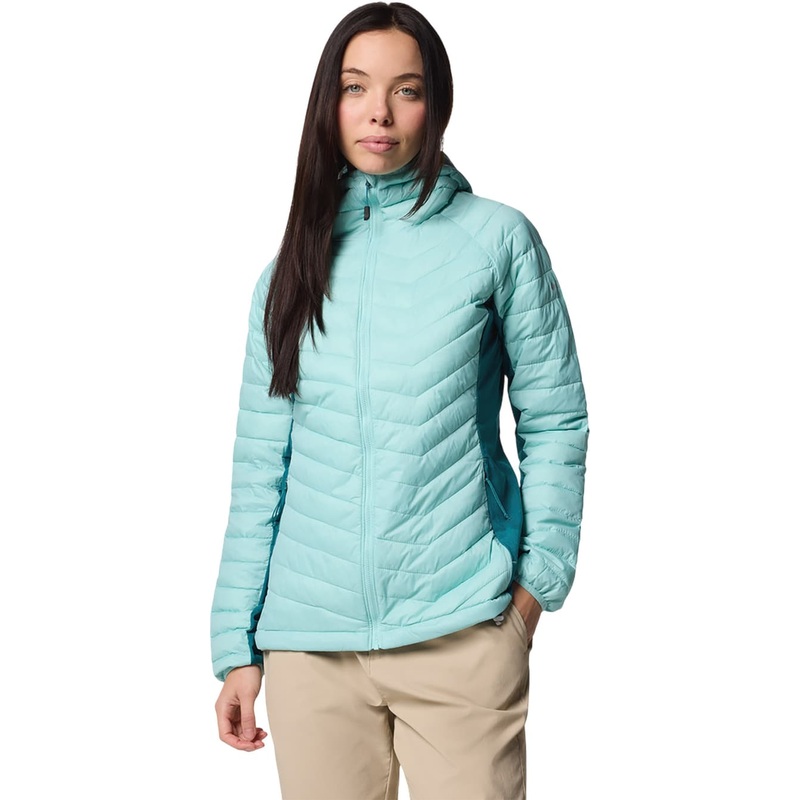 Columbia Powder Pass II Hybrid Hooded Jacket – Women’s