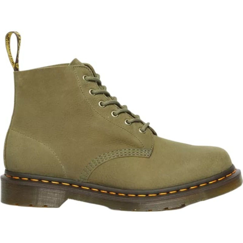 Dr. Martens 101 Tumbled Nubuck Leather Ankle Boots – Unisex
