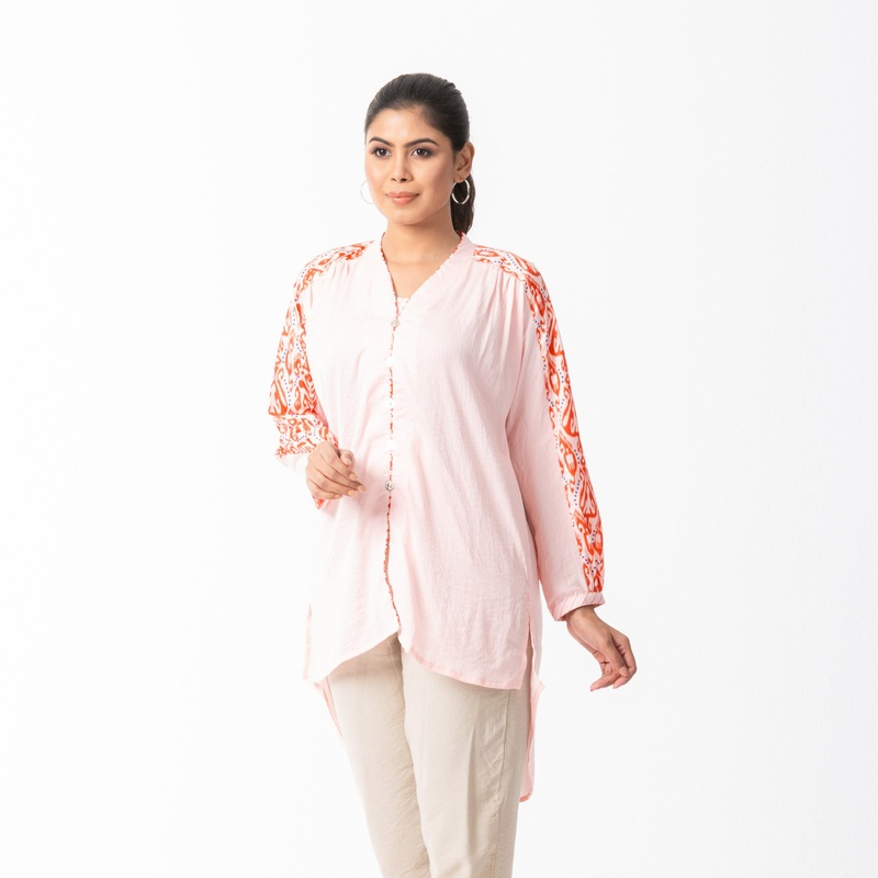 Womens Pink Tunic M PINK