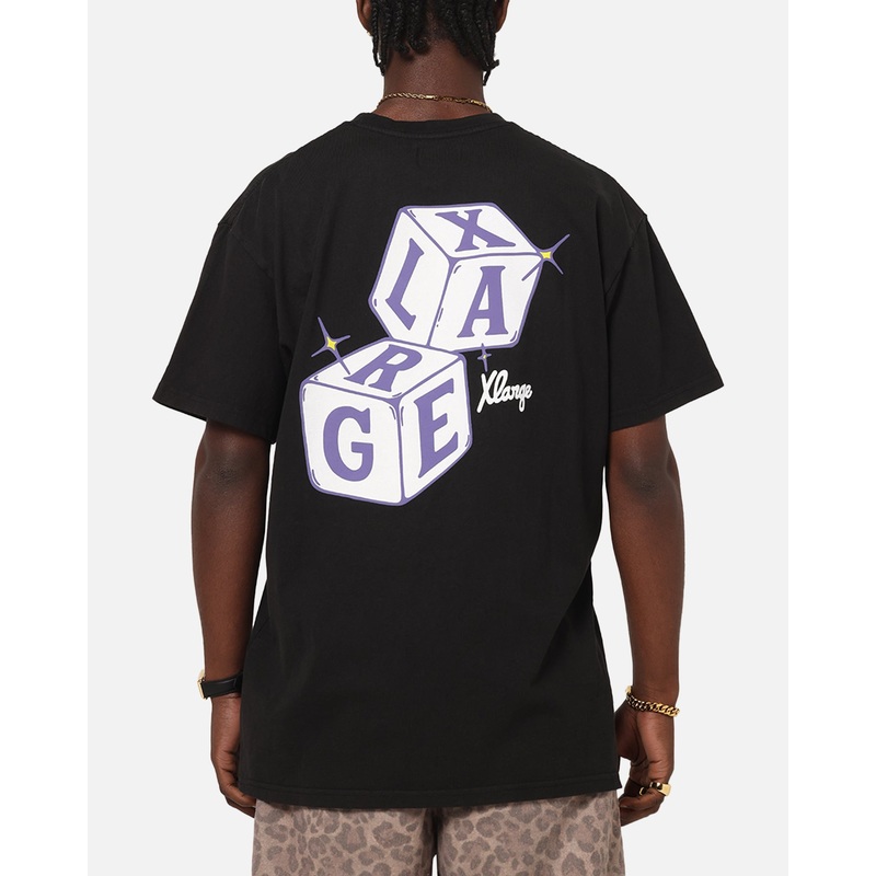 X-Large Lucky T-Shirt Pigment Black S