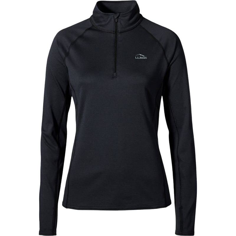 L.L. Bean L.L.Bean Midweight 1/4 Zip Base Layer Top – Women’s