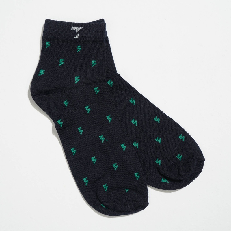 Navy Cotton Socks N/A NAVY