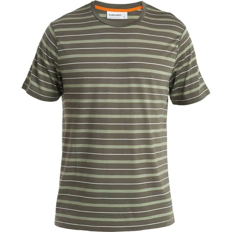 icebreaker Wave Merino Blend Stripe Short Sleeve T-Shirt – Men’s