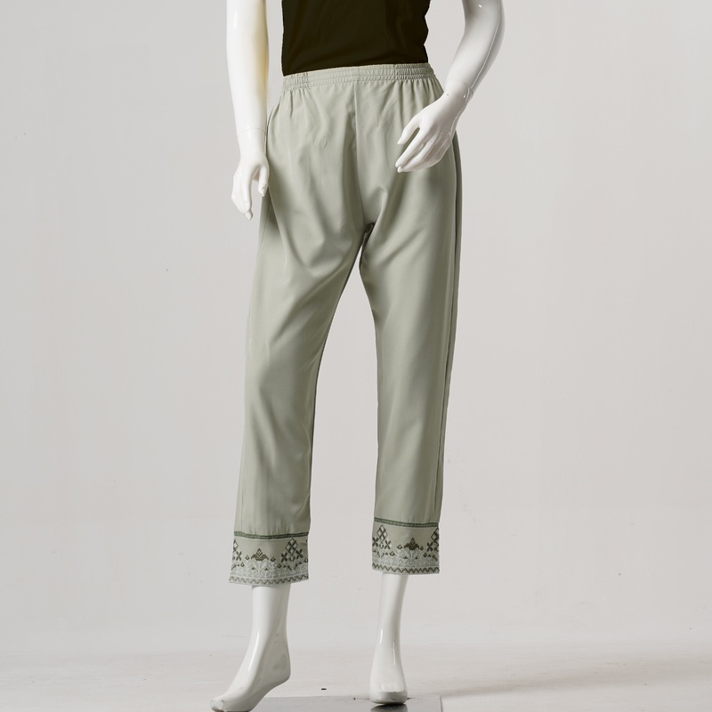 Womens Ethnic Bottom-Mint 2XL MINT