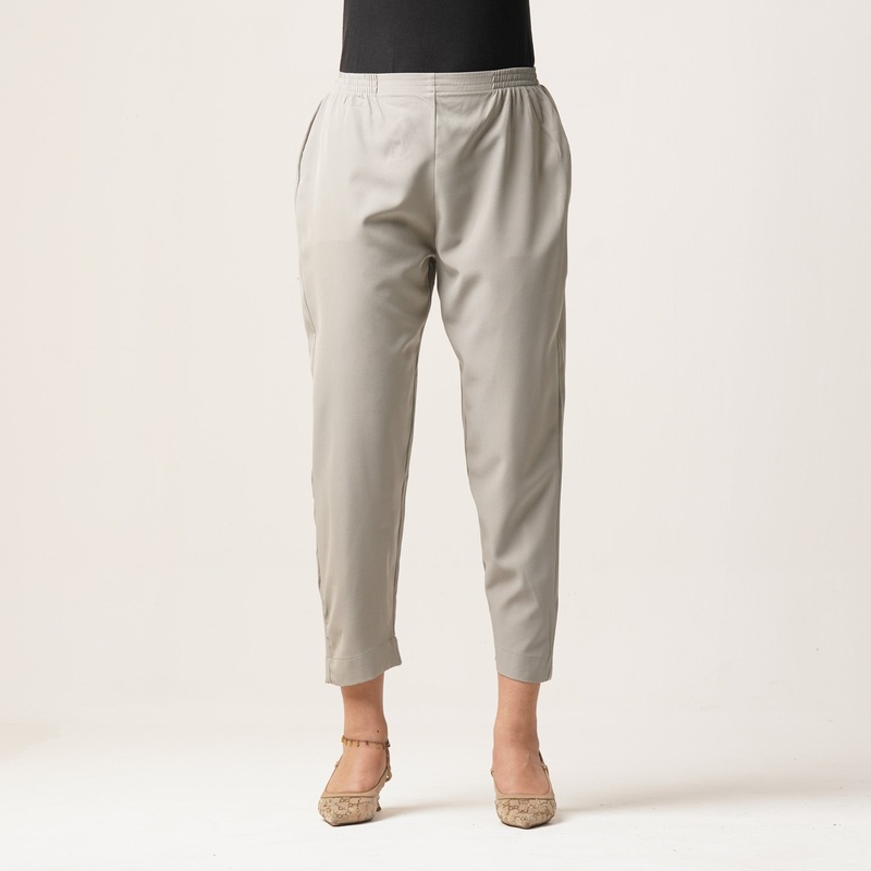 Womens Ethnic Bottom-Ash 2XL ASH