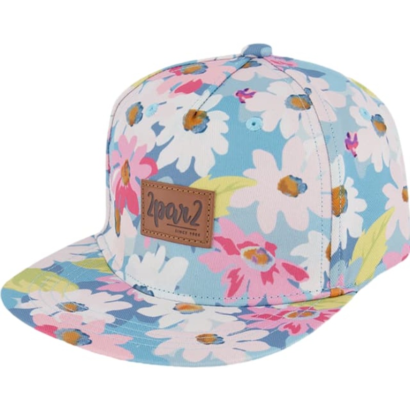 Deux par Deux Printed Cap – Girls