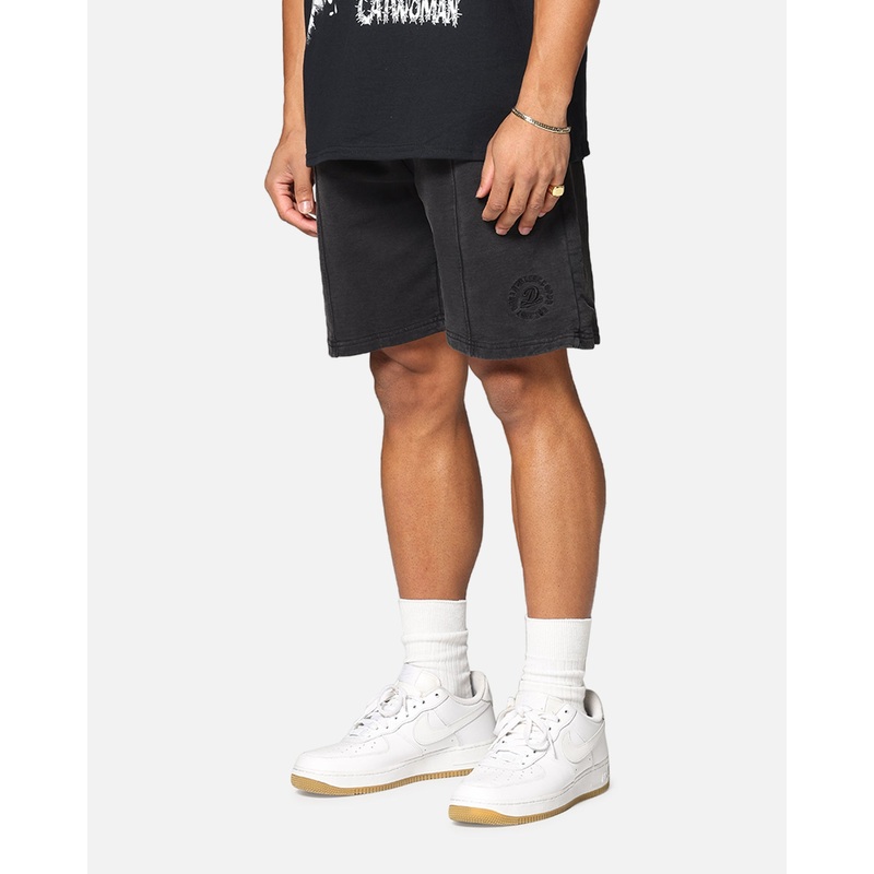 Dreamville Tonal Sweat Shorts Black Wash XS