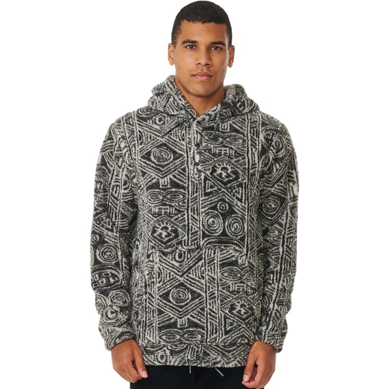 Rip Curl Archive Solid Rock Polar Hoodie – Men’s