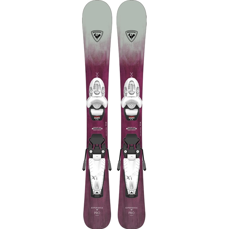 Rossignol Experience W Pro Skis with Team 4 GW B76 Ski Bindings – Junior