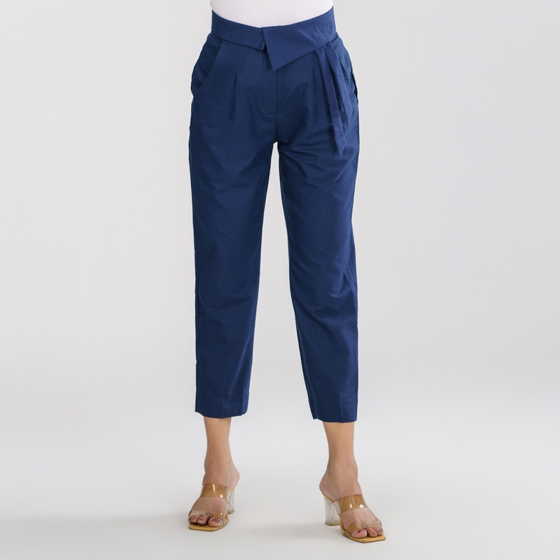 Womens Navy Workwear Bottom L NAVY