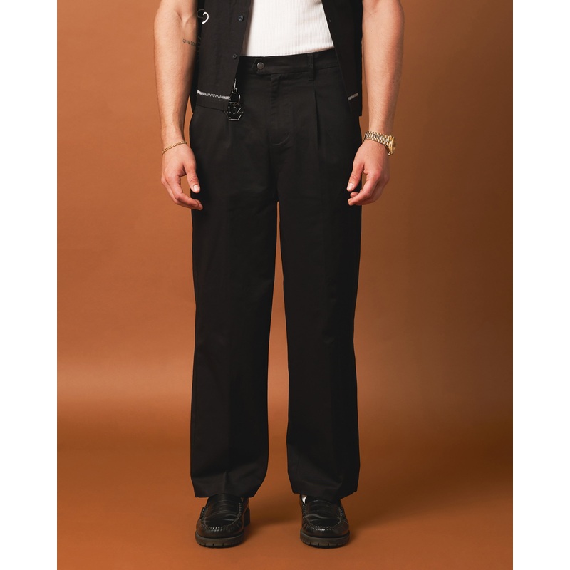 404 Studio High Waist Trousers Black 28