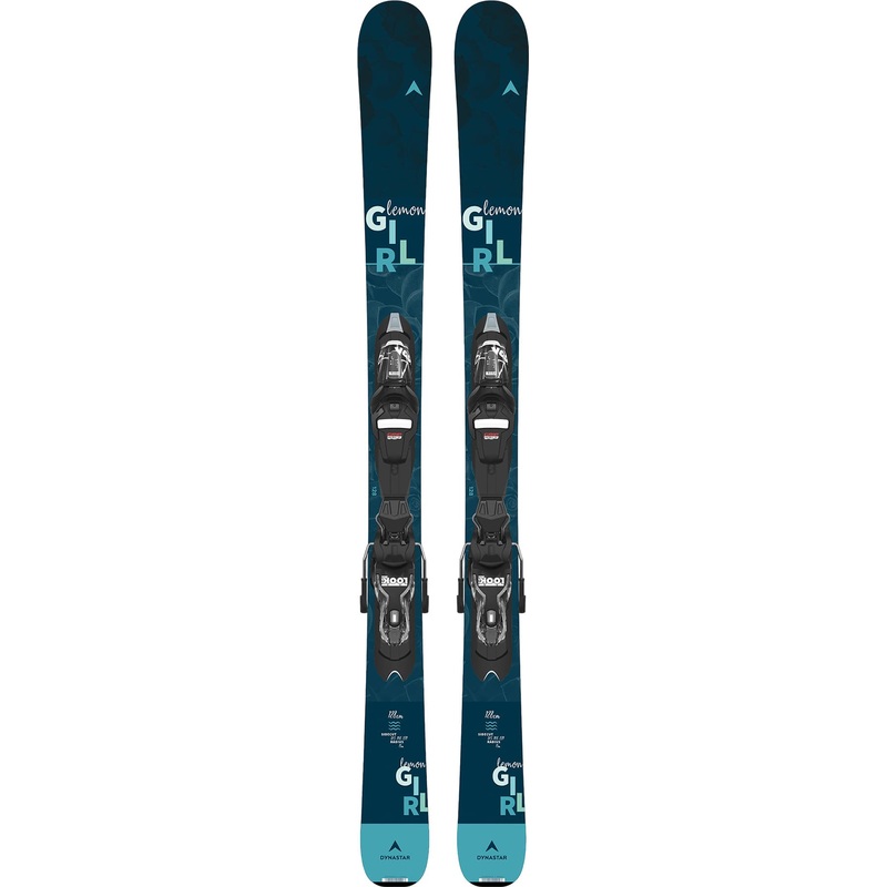 Dynastar Lemon Girl Xpress JR 7 All-Mountain Skis with GW B83 Ski Bindings – Junior