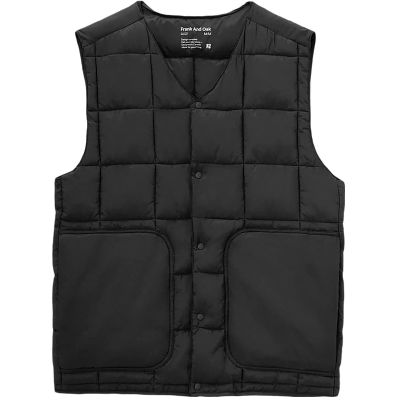 Frank And Oak Aero Quilted Vest – Men’s