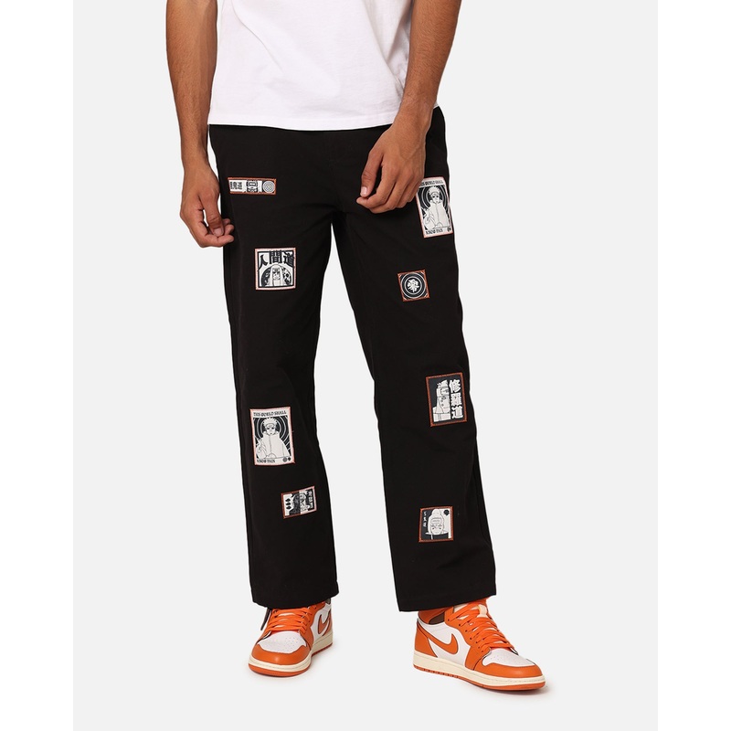 Goat Crew X Naruto Pain Work Pants Black 30
