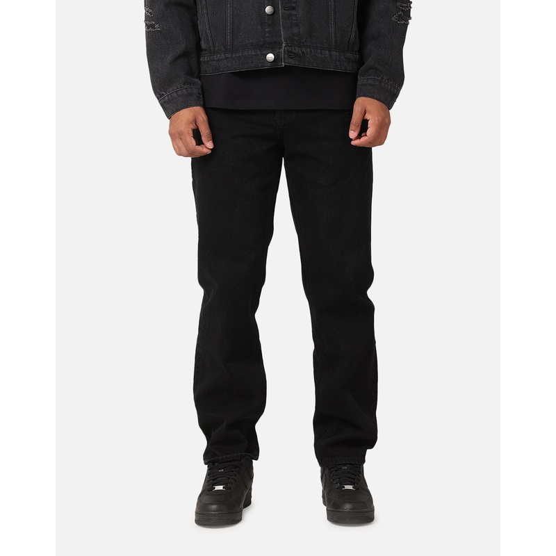 Saint Morta Psykhe Distressed Jeans Washed Black 28