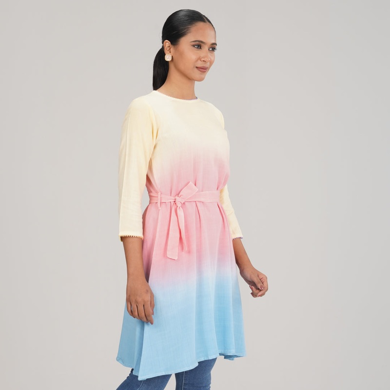 Women Multicolor Dress S MULTI COLOR