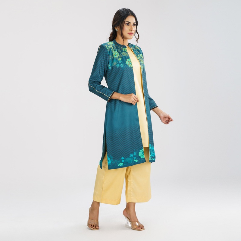 Womens Ethnic Mauve Three Piece Set S MAUVE