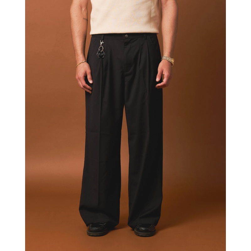 404 Flare Trousers Black 28