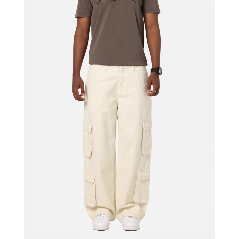 Saint Morta Baggy Workwear Jean Antique White 28