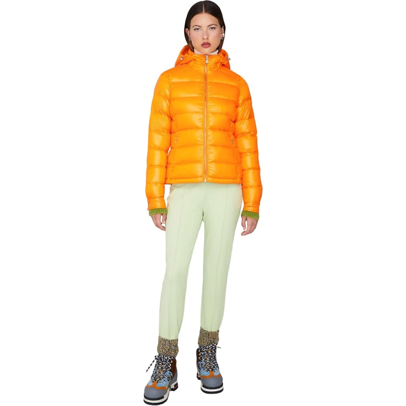 Quartz Co. Dorothy Hooded Lightweight Down Jacket – Semi-Fitted – Women’s