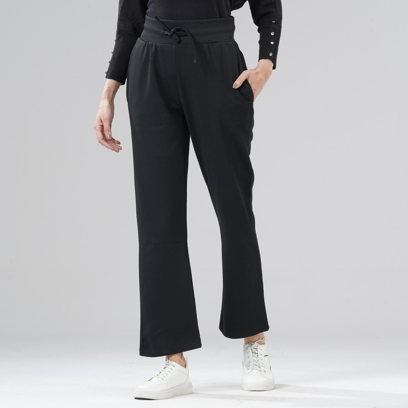 Womens Black Joggers S BLACK