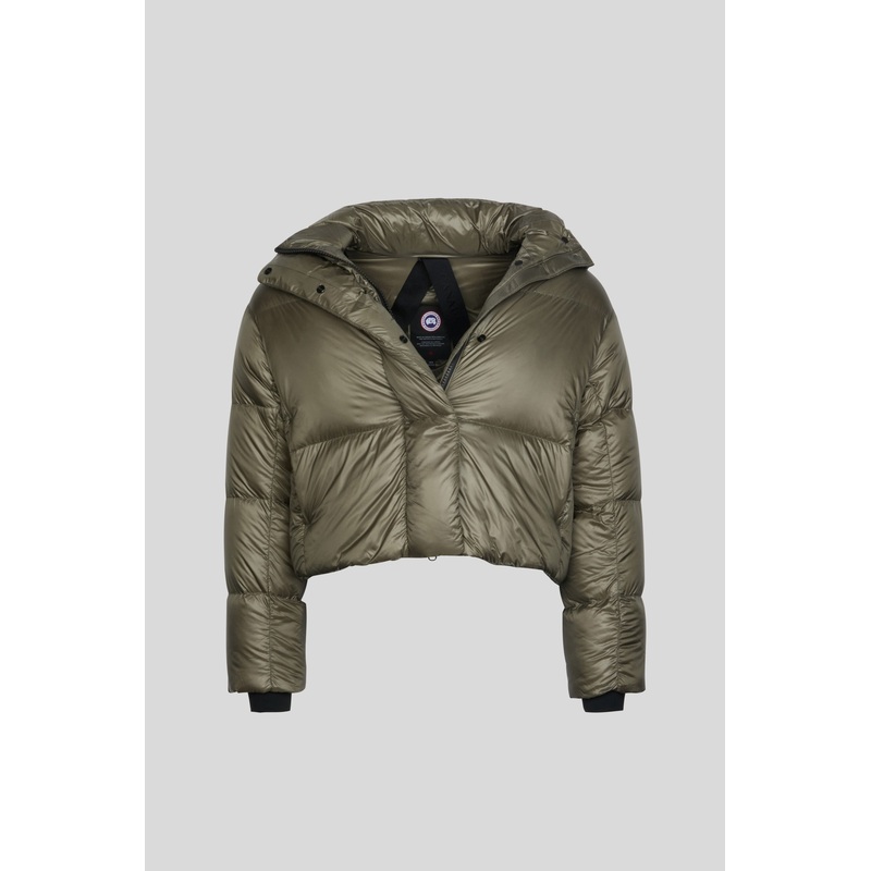 Cypress Cropped Puffer Black Label M Good