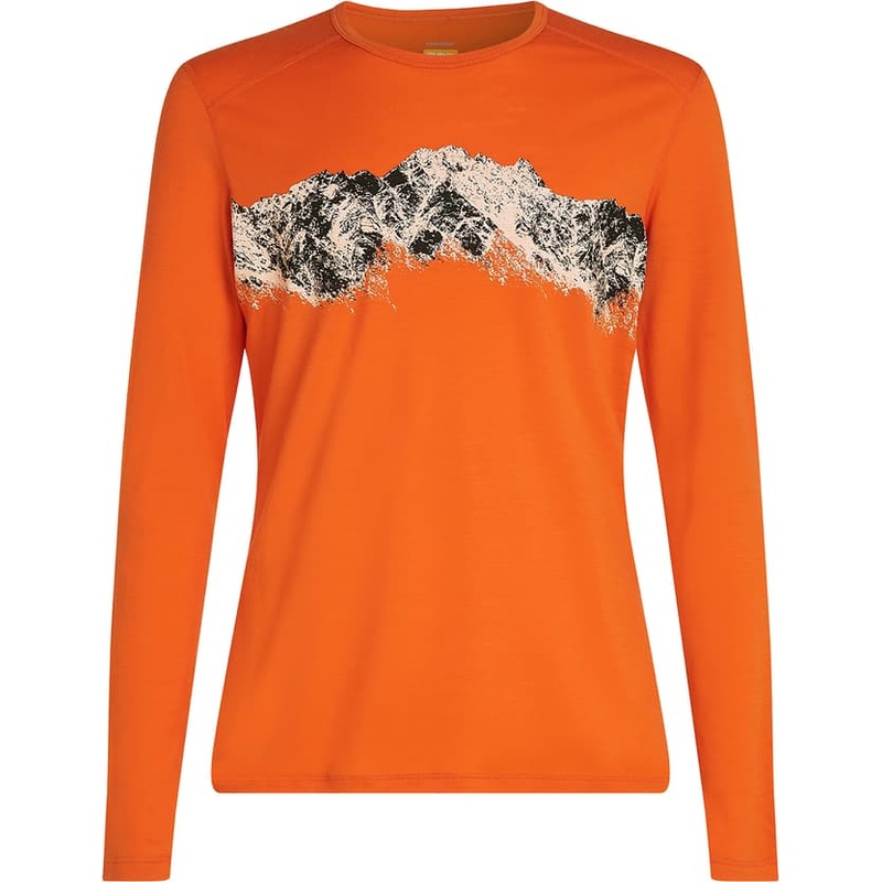 icebreaker Merino 200 Oasis Remarkables Long Sleeve Crewe Thermal Top – Men’s