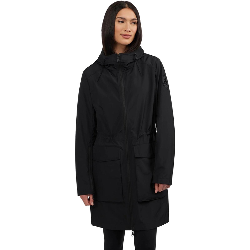 Pajar Dew Long Raincoat with Fixed Hood – Women’s