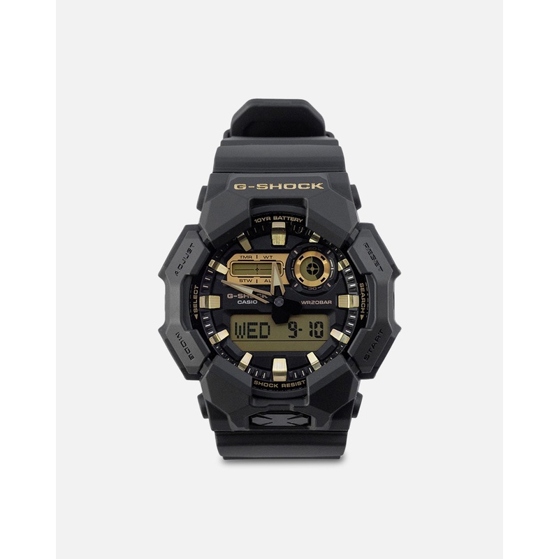 G Shock GA010GB-1A9 Watch Black/Gold ONE
