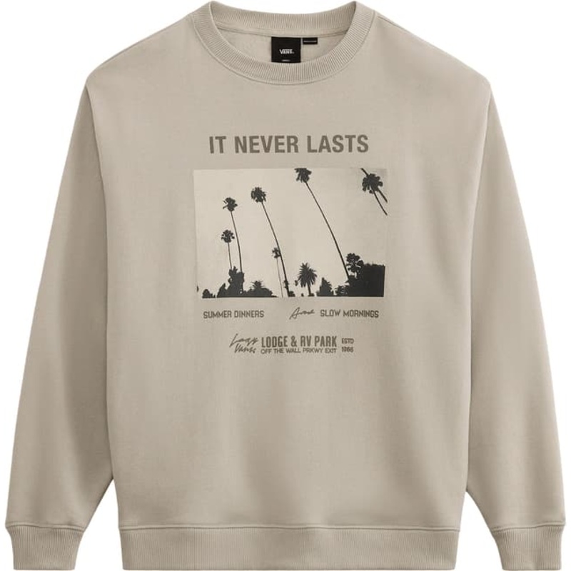 Vans Photo Neverlasting Oversized Crew Neck Sweatshirt – Women’s