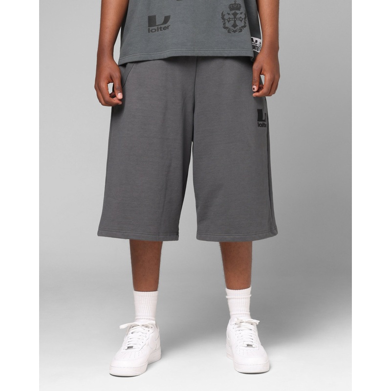 Loiter World Cup Shorts Charcoal XS