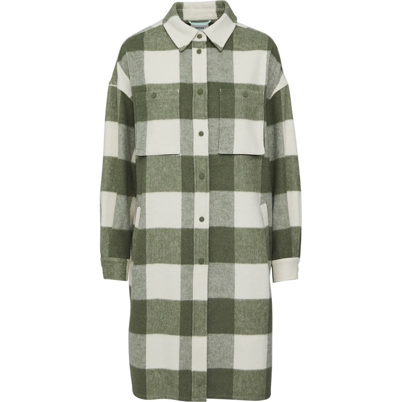 Vallier Bellingham Long Plaid Shirt Jacket – Women’s