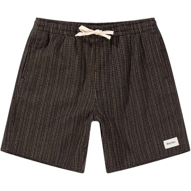 Rhythm Linen Jacquard Stripe Jam Shorts – Men’s