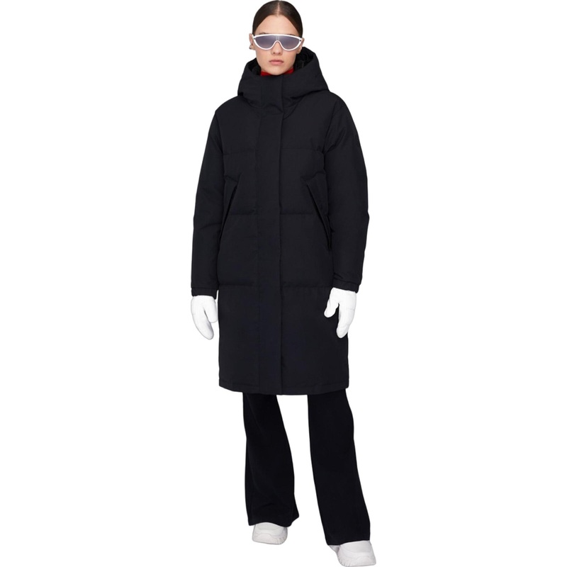 Quartz Co. Ines Hooded Down Winter No Fur Jacket – Oversized – Women’s