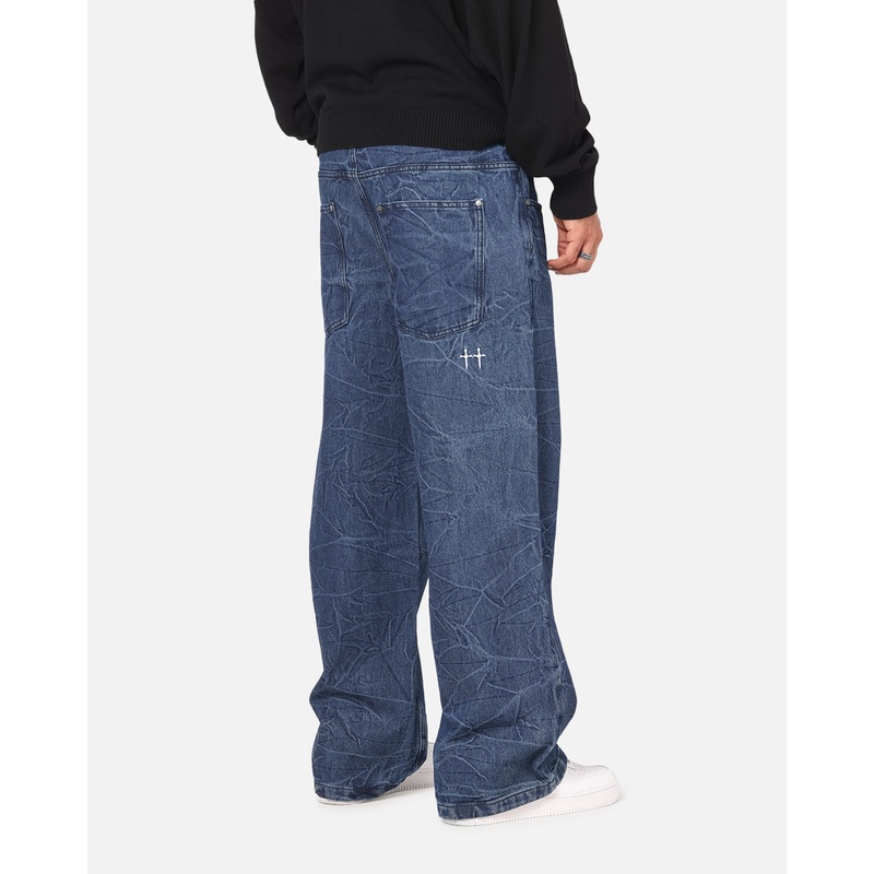 Saint Morta Amplus Jeans Crinkle Stonewash 28