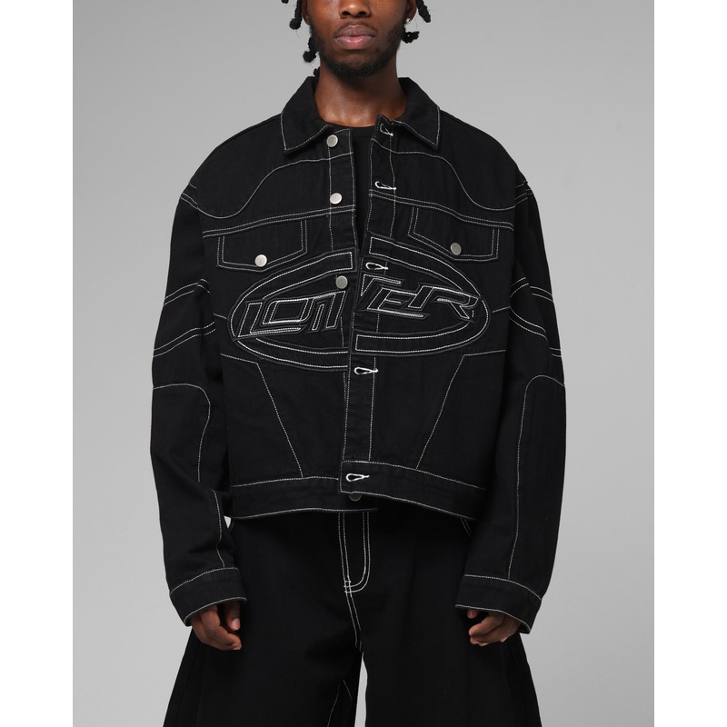 Loiter Daytona Denim Jacket Black XS