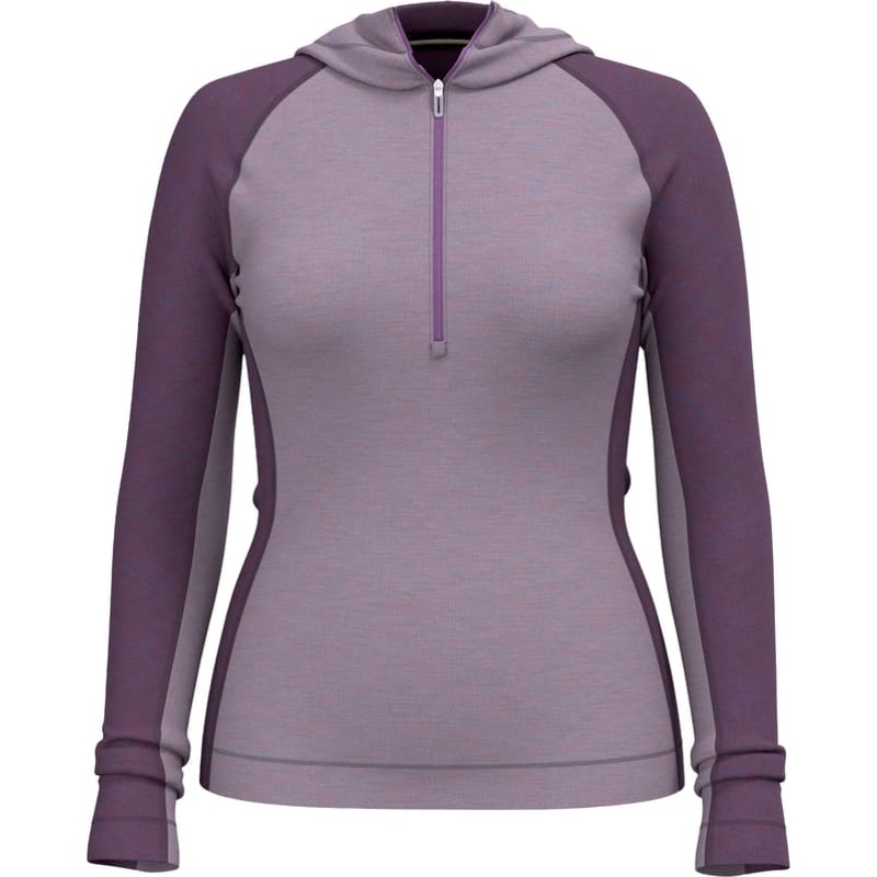 Smartwool Classic Thermal Merino Base Layer 1/2 Zip Hoodie – Women’s
