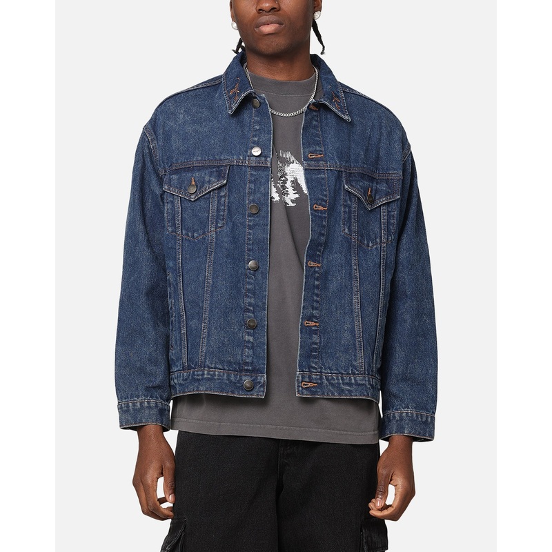 Saint Morta Rodeo Denim Jacket Dark Indigo S